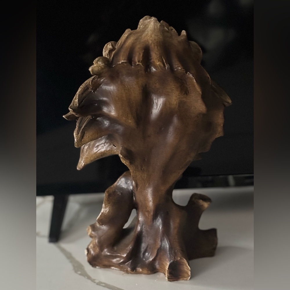 Lion Head Bust - Picture 4 of 4